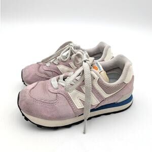 New Balance 574 Athletic Sneakers Shoes Lace-Up Kids' Pink Size US10.5 EU28